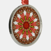 Traditioneel Afrikaans-Aziatische patroon Metalen Ornament (Rechts)