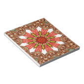 Traditioneel Afrikaans-Aziatische patroon Notitieblok (Schuin)