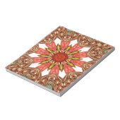 Traditioneel Afrikaans-Aziatische patroon Notitieblok (Linkerzijde)