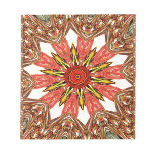 Traditioneel Afrikaans-Aziatische patroon Notitieblok