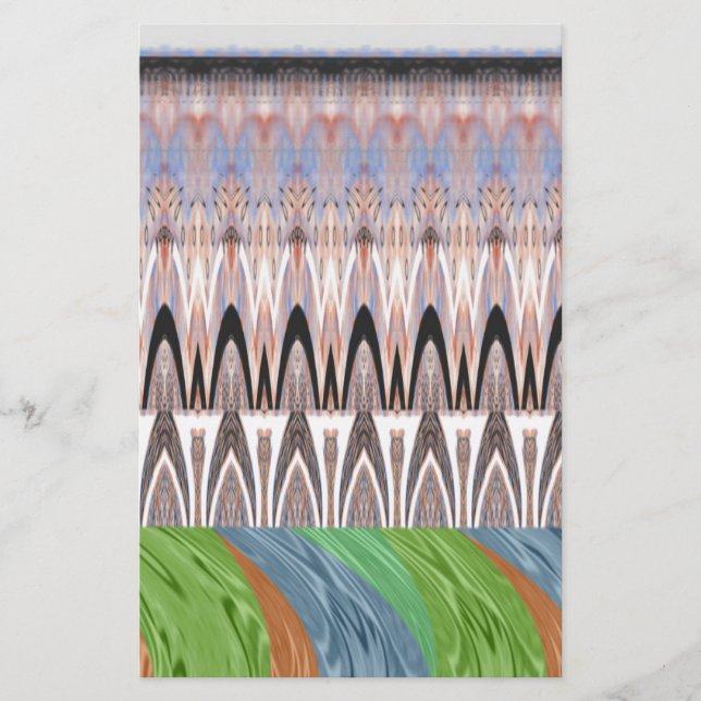 Traditioneel Afrikaanse Aziatische patroon (Voorkant)