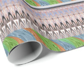 Traditioneel Afrikaanse Aziatische patroon Cadeaupapier (Rol Hoek)