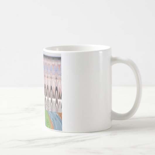 Traditioneel Afrikaanse Aziatische patroon Koffiemok (Rechts)