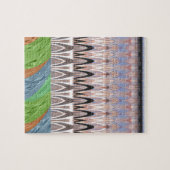 Traditioneel Afrikaanse Aziatische patroon Legpuzzel (Horizontaal)