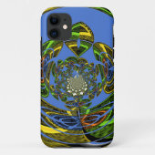 Traditioneel alleen blauw Case-Mate iPhone case (Achterkant)