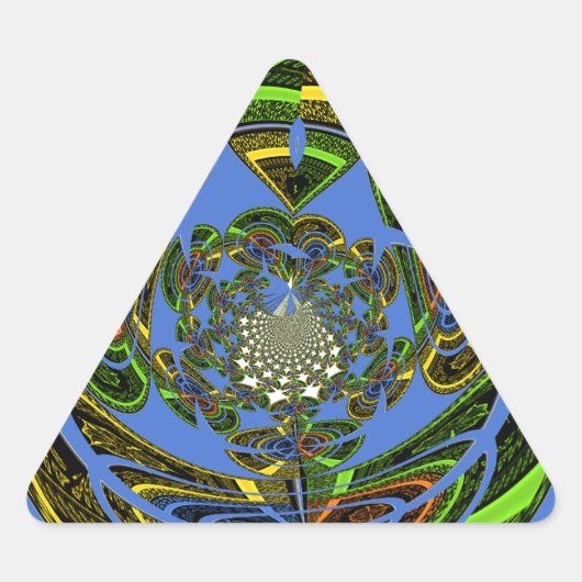 Traditioneel alleen blauw sticker (Voorkant)