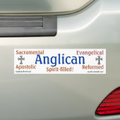 Traditioneel Anglicaans Bumpersticker (Op auto)