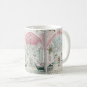 Traditioneel Arabisch huisontwerp Damascus Koffiemok (Voorkant rechts)