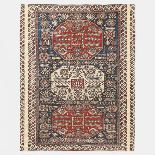 Traditioneel Armeens   Fleece Deken (Voorkant)