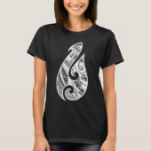 Traditioneel Authentic Maori-Tattoo. Nieuw-Zeeland T-shirt (Voorkant)