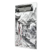 Traditioneel Aziatisch klembord (Angled2)