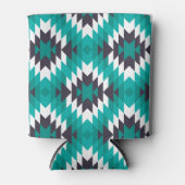 Traditioneel Azteeks patroon Blikjeskoeler (Voorkant)