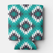 Traditioneel Azteeks patroon Blikjeskoeler (Achterkant)