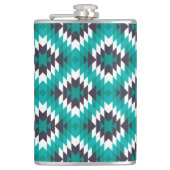 Traditioneel Azteeks patroon Heupfles (Voorkant)