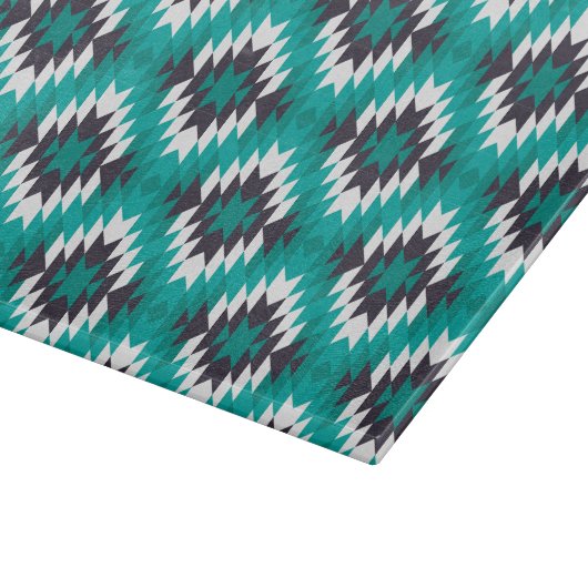 Traditioneel Azteeks patroon Snijplank (Hoek)