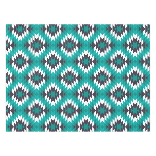 Traditioneel Azteeks patroon Tafelkleed (Voorkant (Horizontaal))