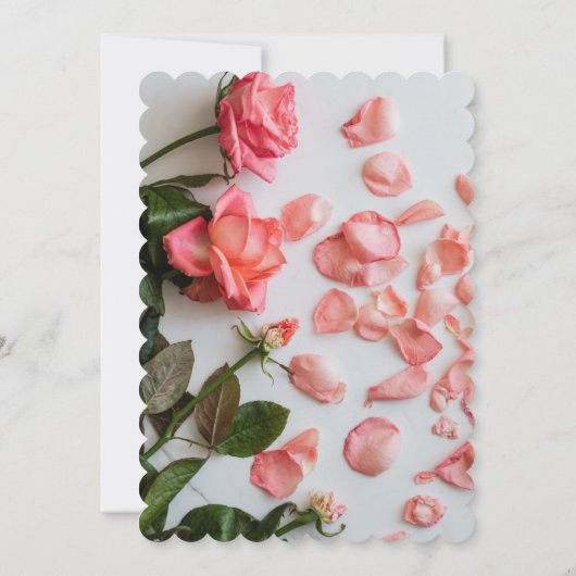 Traditioneel Baby shower Kaart (Achterkant)