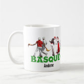 Traditioneel Baskisch festival logo: Koffiemok (Links)