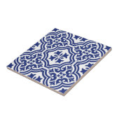 Traditioneel Blauw en Wit Spaans Azulejo Tegeltje (Zijkant)