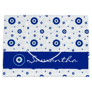 Traditioneel blauw nazar-boze ooglam groot cadeauzakje