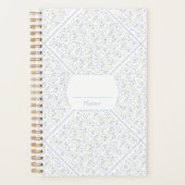 Traditioneel Blauw | Planner (Voorkant)