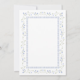 Traditioneel Blauw | Wenskaart