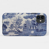 Traditioneel Blauw Willow China Hoesje uit de 19e (Achterkant (horizontaal))