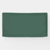 Traditioneel - Blauwgroen groene banner (Horizontaal)