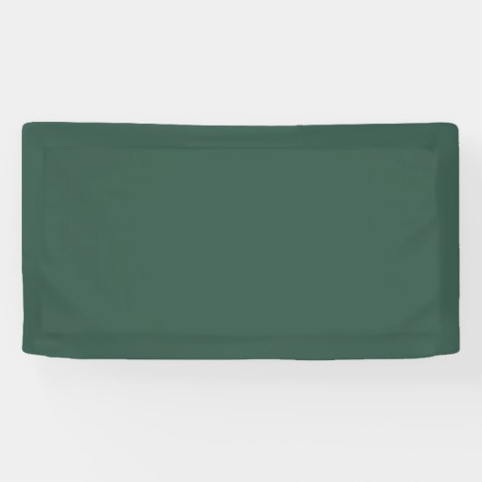 Traditioneel - Blauwgroen groene banner (Horizontaal)