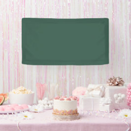 Traditioneel - Blauwgroen groene banner