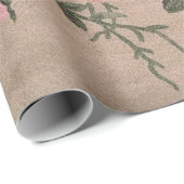 Traditioneel Bloemendessin Foto Cadeaupapier (Rol Hoek)