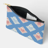 Traditioneel bloemenprintpatroon etui (Open)