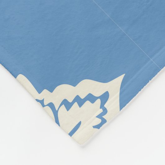 Traditioneel bloemenprintpatroon fleece deken (Hoek)