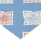 Traditioneel bloemenprintpatroon korte tafelloper (Hoek)