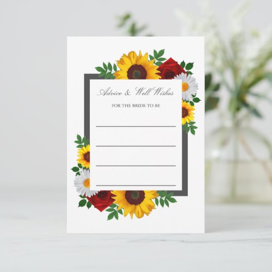 Traditioneel bloemig Vrijgezellenfeest Advieskaart (Staand voorkant)