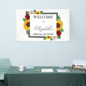 Traditioneel bloemig Vrijgezellenfeest Spandoek (Beurs)