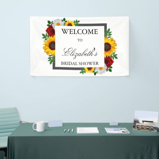 Traditioneel bloemig Vrijgezellenfeest Spandoek (Beurs)