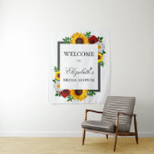 Traditioneel bloemig Vrijgezellenfeest Wandkleed (In situ)