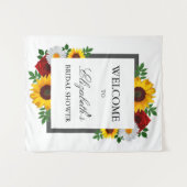 Traditioneel bloemig Vrijgezellenfeest Wandkleed (Voorkant (horizontaal))