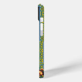 Traditioneel bloemmotief in volkskunststijl met Case-Mate iPhone case (Achterkant / Links)