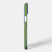 Traditioneel bloemmotief in volkskunststijl met Case-Mate iPhone case (Achterkant / Rechts)