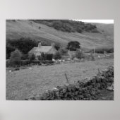 "Traditioneel Boerderij House" Poster (Voorkant)