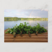 Traditioneel briefkaart voor Finse badwhisks (Voorkant)