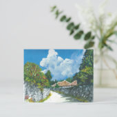 Traditioneel Briefkaart voor het schilderen van he (Staand voorkant)