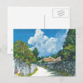 Traditioneel Briefkaart voor het schilderen van he (Voorkant / Achterkant)