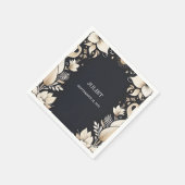 Traditioneel bruiloftsbelofte-herdenking bruidsfee servet (Hoek)