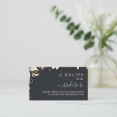 Traditioneel bruiloftsgelofte-vernieuwingsfeest vo informatiekaartje (Staand voorkant)