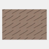 Traditioneel bruin papier/buisvormig omslagpapier inpakpapier vel (Voorkant 3)