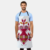 Traditioneel Bulgaars motief Schort (Gedragen)