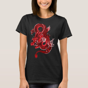 Traditioneel Chinees Draak Symbool Van Macht T-shirt
